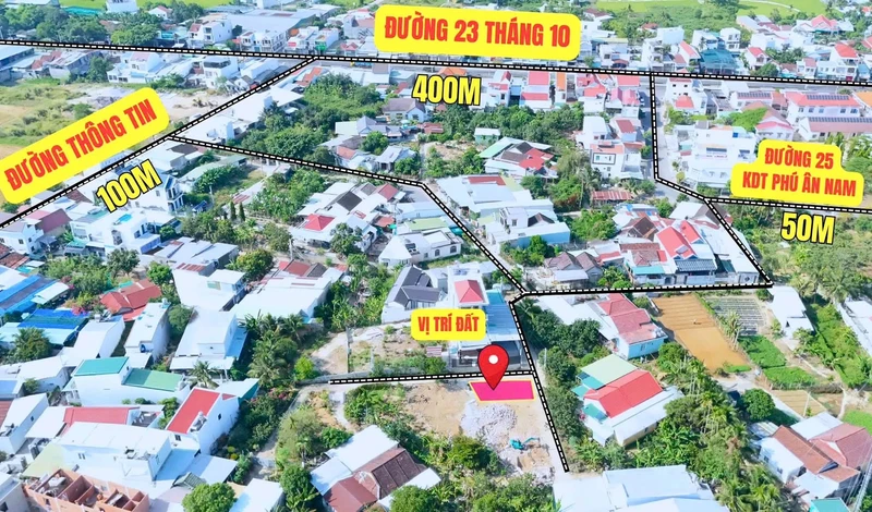 Bán đất góc 87m2 Diên An Khánh Hòa 1 tỷ 550