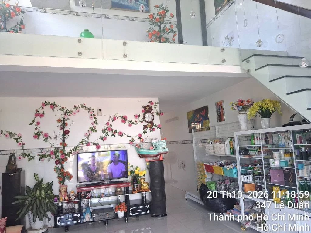 Nhà bán 1 trệt 1 lửng Lê Duẩn Đất Đỏ 1 tỷ 590 triệu - Ảnh thu nhỏ 3