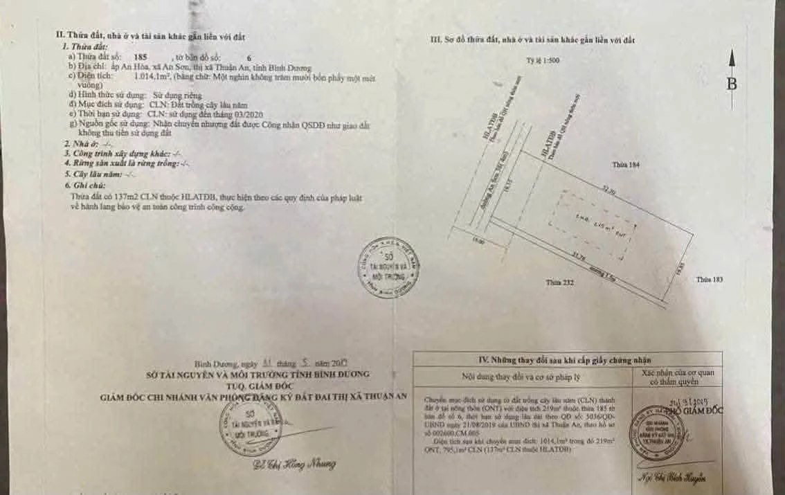 Bán đất Bình Dương 1000m² giá 11 tỷ 500 - Ảnh thu nhỏ 3