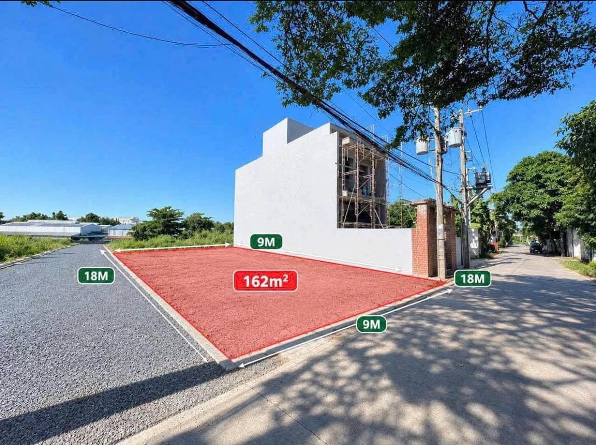 Bán đất góc 9x18m Trảng Dài 1 tỷ 850 - Ảnh thu nhỏ 2