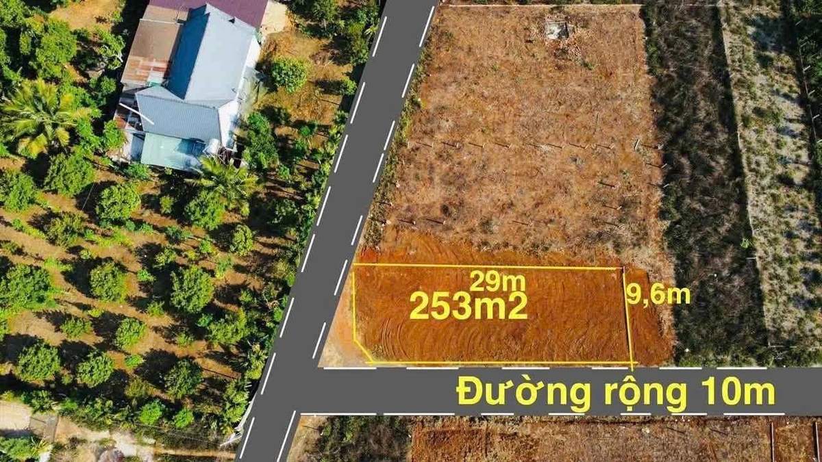 Bán lô đất góc 250m2 Km12 Eatu-KoTam, Bình Chánh - Ảnh thu nhỏ 2