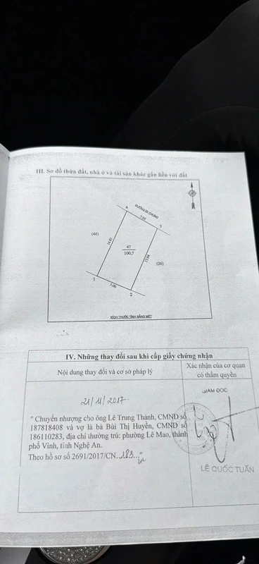 Bán nhà 100m² mặt tiền 7m tại Phường Trường Vinh, Nghệ An