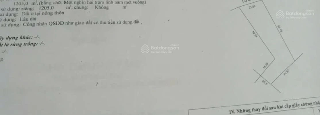 Bán đất tại Mỹ Hòa, Tháp Mười, Đồng Tháp, 6,2 tỷ, 1205 m2 - Hot! View đẹp - Ảnh 1