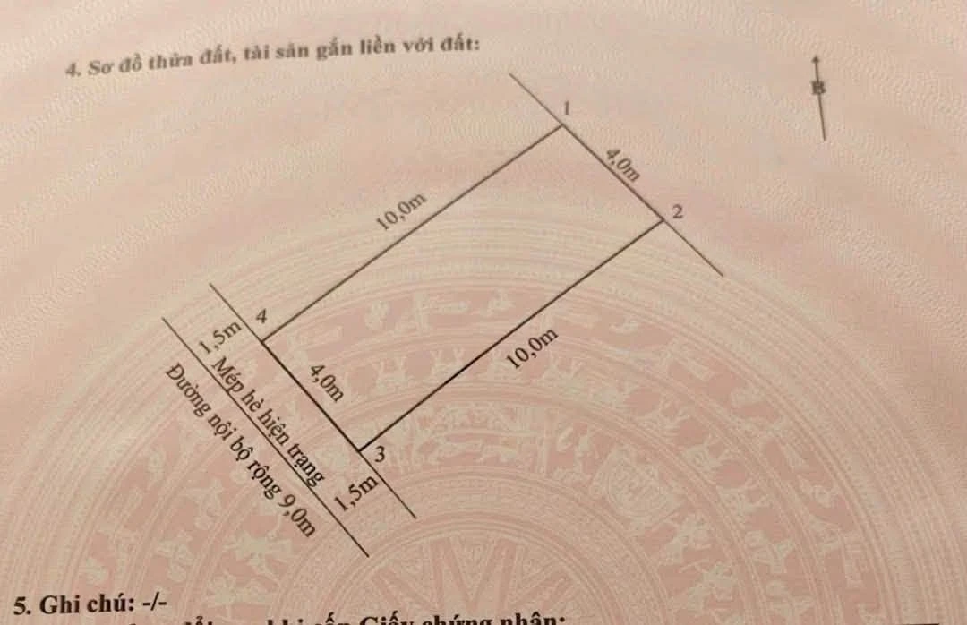 Bán đất TĐC 40m² Lê Quang Đạo 3,72 tỷ - Ảnh 1