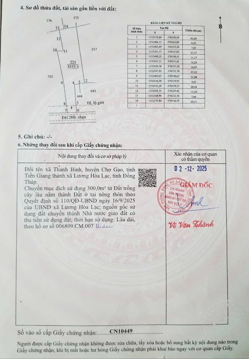 Bán đất mặt tiền 3532 m² Xã Lương Hoà Lạc, Đồng Tháp - Ảnh thu nhỏ 5