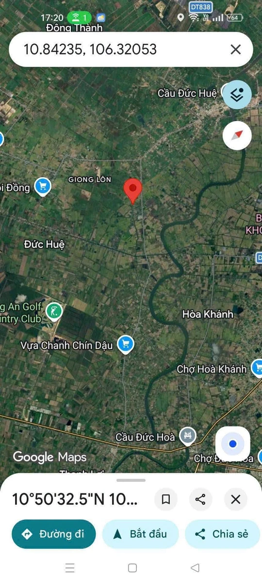 Bán 23.040m² đất lúa ở Bình Hòa Bắc, Tây Ninh - Ảnh 1