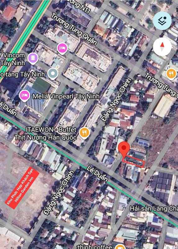 Bán đất mặt tiền Lê Duẩn, Tây Ninh, 276m², 7 tỷ 100