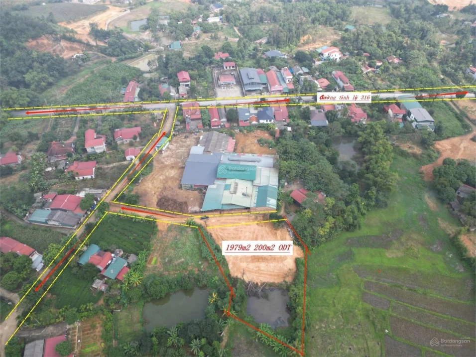 Bán đất 1979,2m2 giá 1,95 tỷ tại thị trấn Thanh Sơn - Ảnh 1