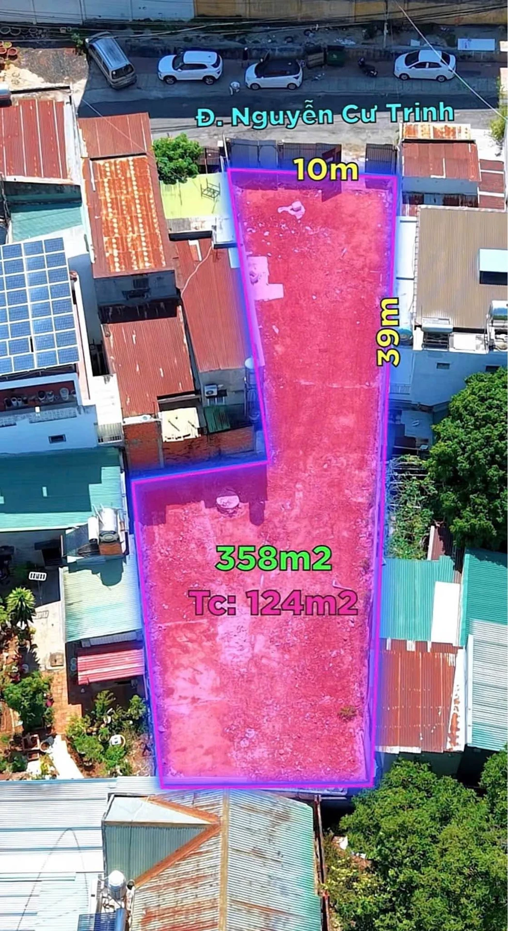 Bán đất mặt tiền 358m2 đường Nguyễn Cư Trinh, trung tâm Buôn Ma Thuột, giá 8,5 tỷ - Ảnh 1