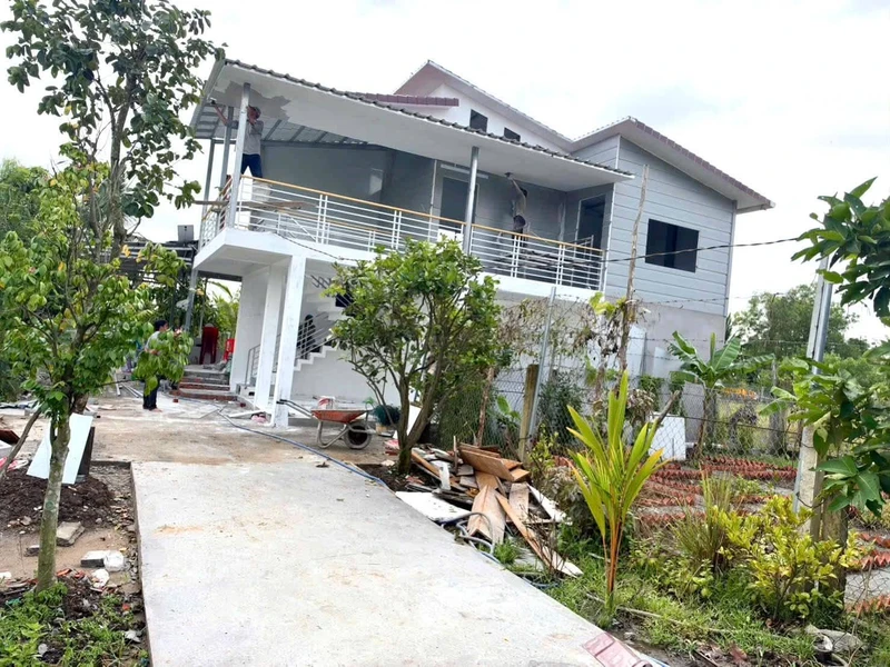 Nhà vườn 775m² 3 phòng ngủ Bình Đức Bến Lức Long An