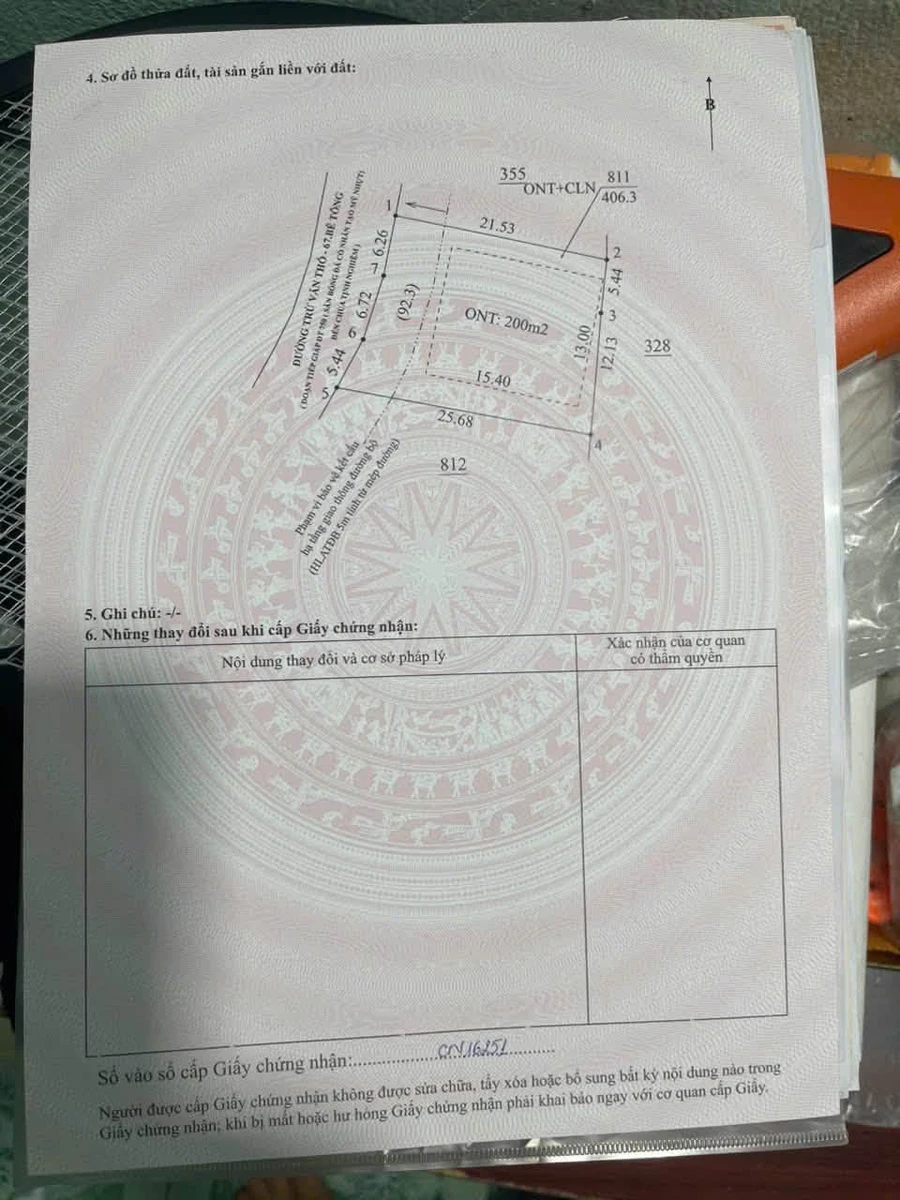 Bán đất Bàu Bàng HCM 468m2 giá 1.9 tỷ - Ảnh thu nhỏ 2