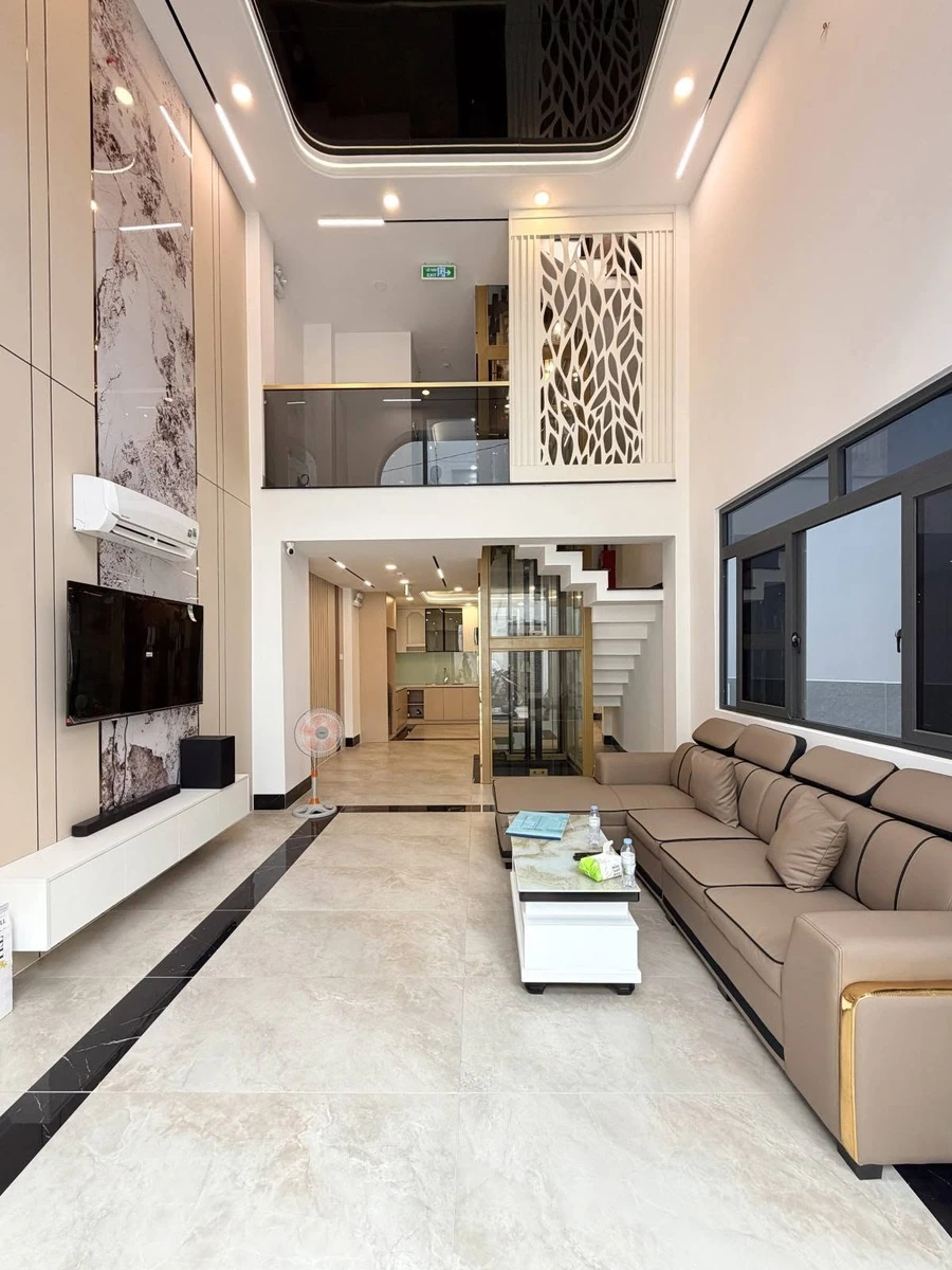 Bán nhà 6 tầng 72m2 full nội thất, thang máy, Nguyễn Văn Đậu, Bình Thạnh - Ảnh thu nhỏ 2
