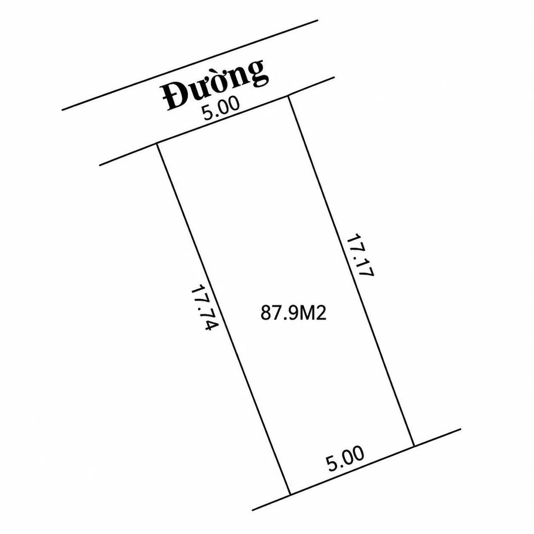 Bán lô đất 87,9m2 Vĩnh Lộc, Nhà Bè 1 tỷ 200 triệu - Ảnh 1