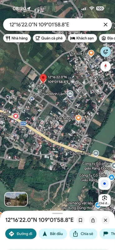 Bán lô đất Diên Lâm 75m2 gần Cầu Phú Cốc