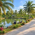 Bán đất vườn nghỉ dưỡng 1 sào, 200m² thổ cư, giáp phường Bảo Vinh, Long Khánh - Ảnh thu nhỏ 3
