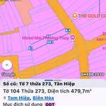 Bán lô đất 479m2 full thổ cư Tân Hiệp, Nguyễn Ái Quốc - Ảnh thu nhỏ 2