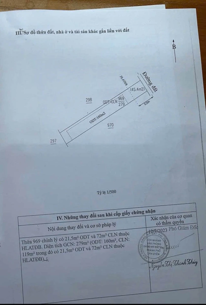 Bán lô đất Gõ Trắc Thạnh Phước Tân Khánh Củ Chi 280m2 - Ảnh 1