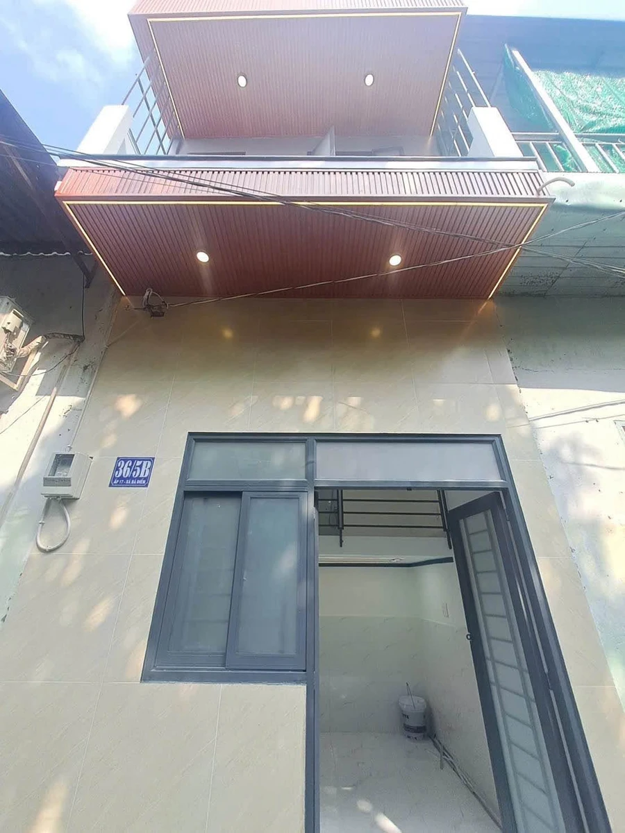 Bán nhà phố 3PN sổ đỏ chung Bình Tân, 17.5m² giá 880 triệu - Ảnh 1