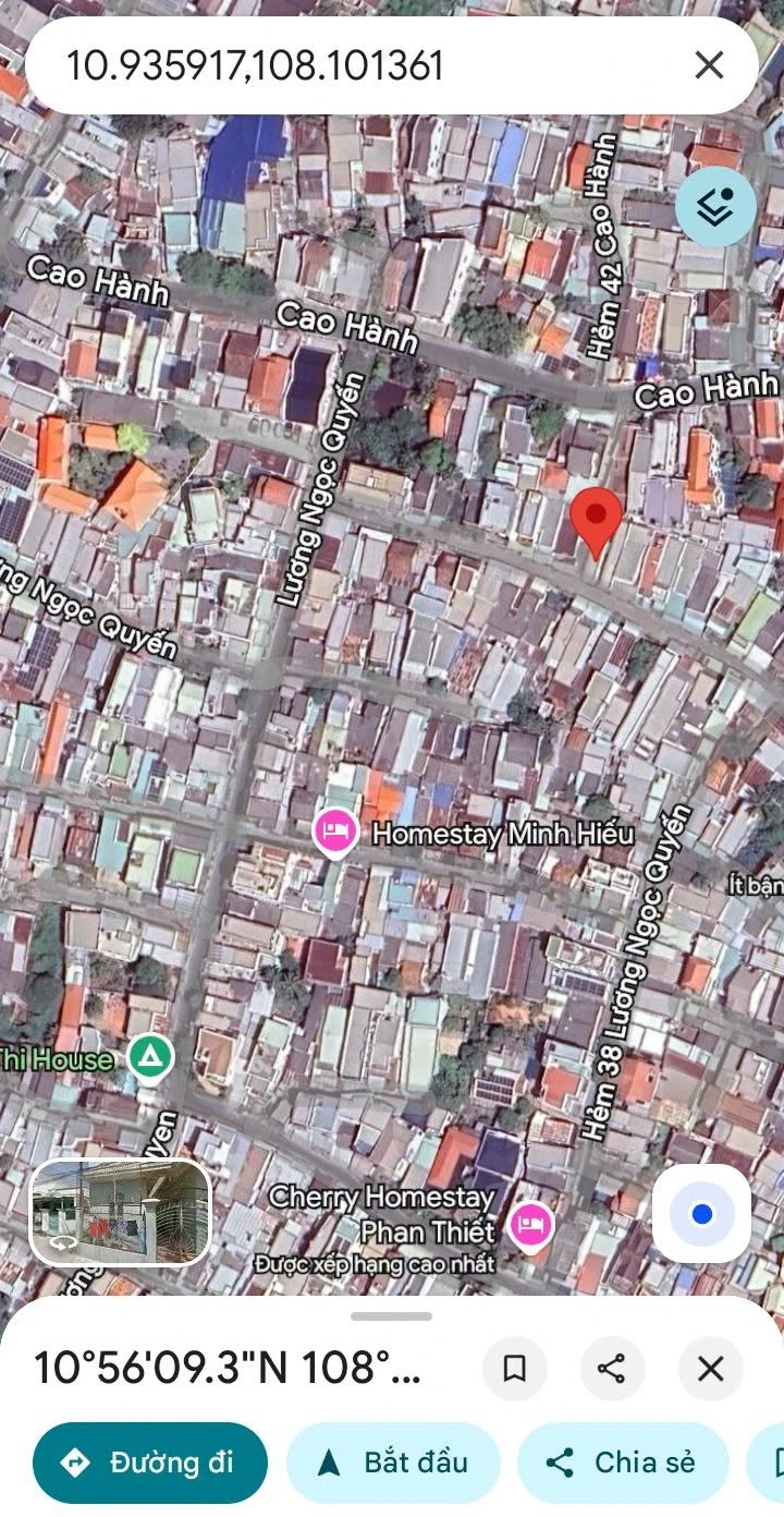 Bán lô đất 152m2 thổ cư Lương Ngọc Quyến Phan Thiết - Ảnh 1