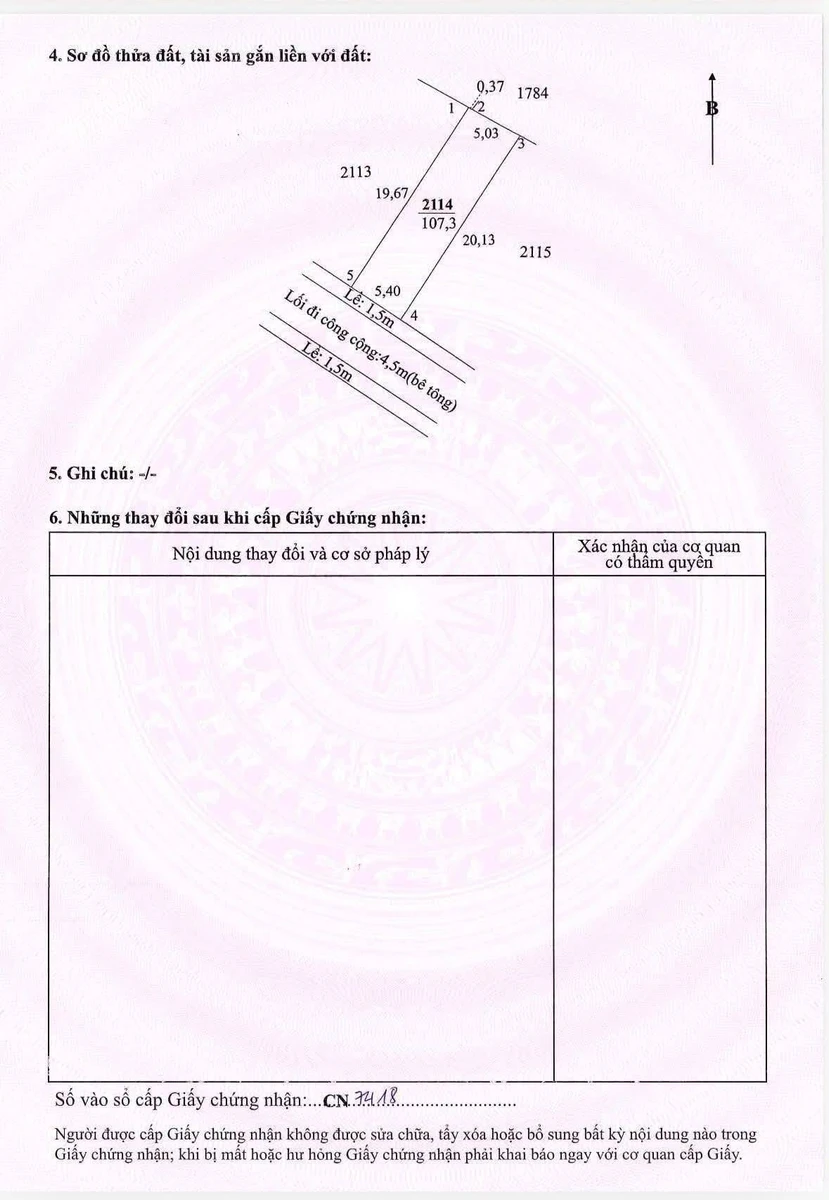 Bán lô đất hẻm Đinh Thiếu Sơn 108m² Tân An - Ảnh thu nhỏ 2