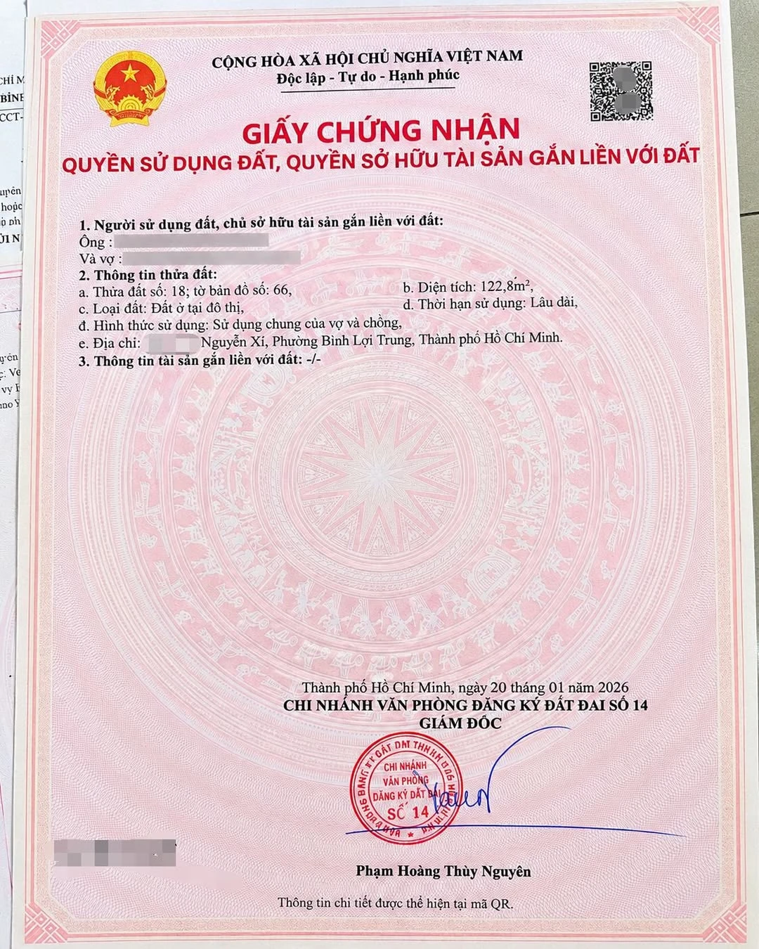 Bán đất trống 156m2 gần chợ Nguyễn Xí, Bình Thạnh, xây 5-7 tầng làm CHDV, 10,6 tỷ - Ảnh 1