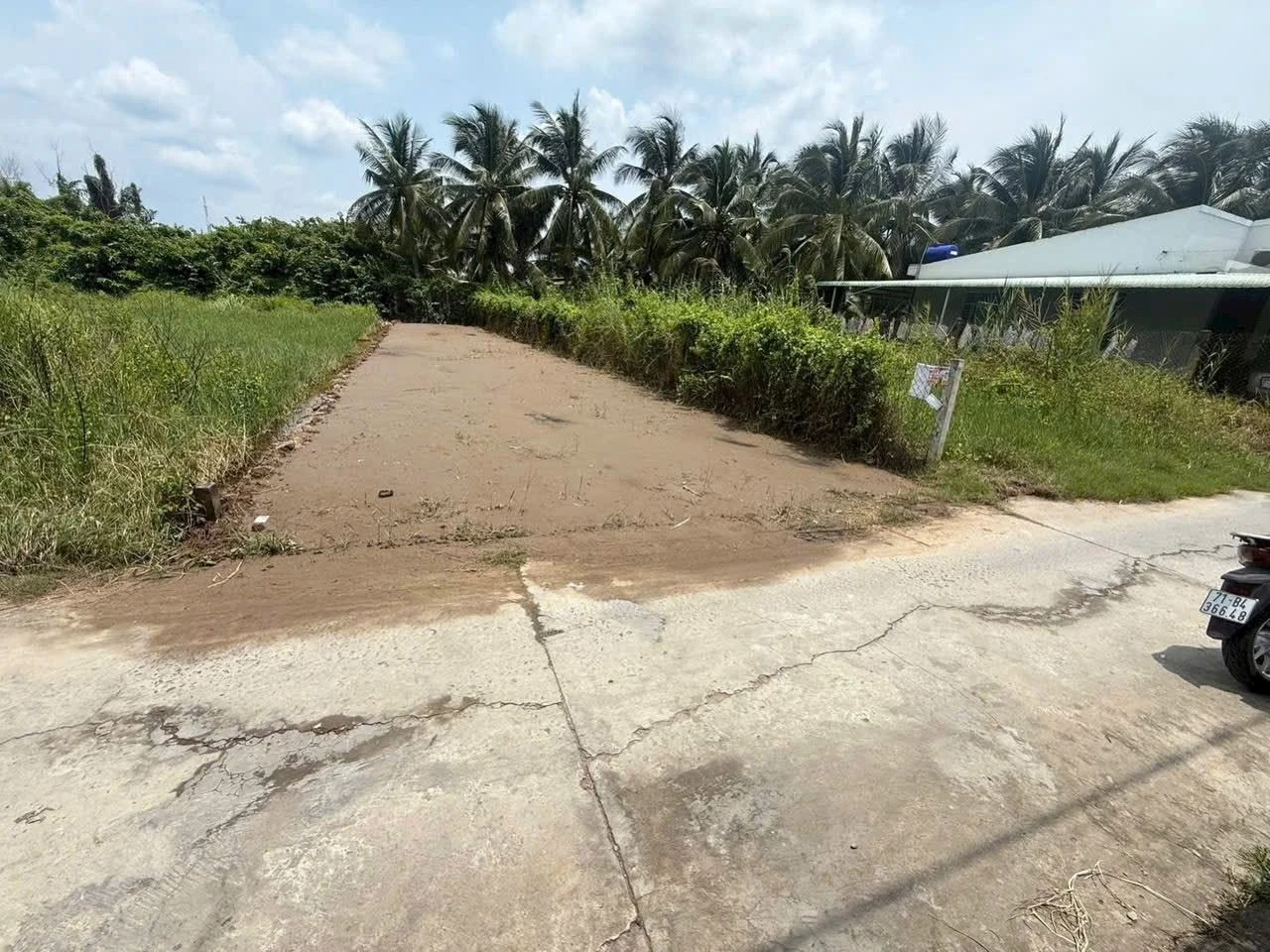 Bán đất Nhà Bè 200m² 1 tỷ 390 triệu gần cầu Hàm Luông - Ảnh 1