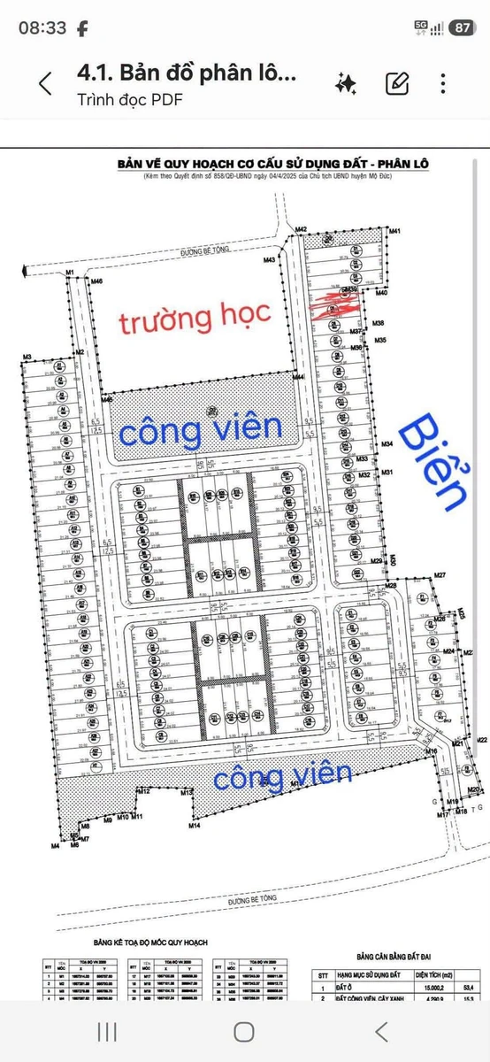 Bán đất biển Đức Lợi 100m², từ 4 trăm triệu - Ảnh 1