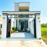 Bán nhà mặt tiền ô tô 1 trệt 1 lầu 4.5x25m, 3PN, sổ hồng riêng tại Mỹ Lộc, Cần Giuộc - Ảnh thu nhỏ 1