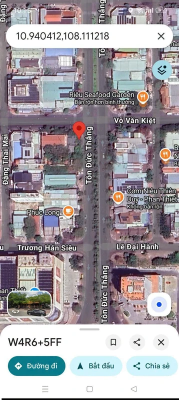 Bán đất góc 2 mặt tiền Tôn Đức Thắng - Võ Văn Kiệt 1061m2 trung tâm Phan Thiết