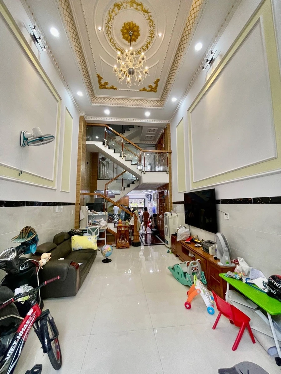 Bán nhà 5 tầng hẻm xe hơi 65m2 gần chợ Gò Xoài, Bình Tân, giá nhỉnh 7 tỷ - Ảnh thu nhỏ 4