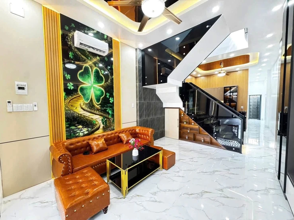 Bán nhà mới hiện đại trệt + lầu 76m² 4 phòng ngủ, Lâm Quang Kỳ - Ảnh thu nhỏ 5