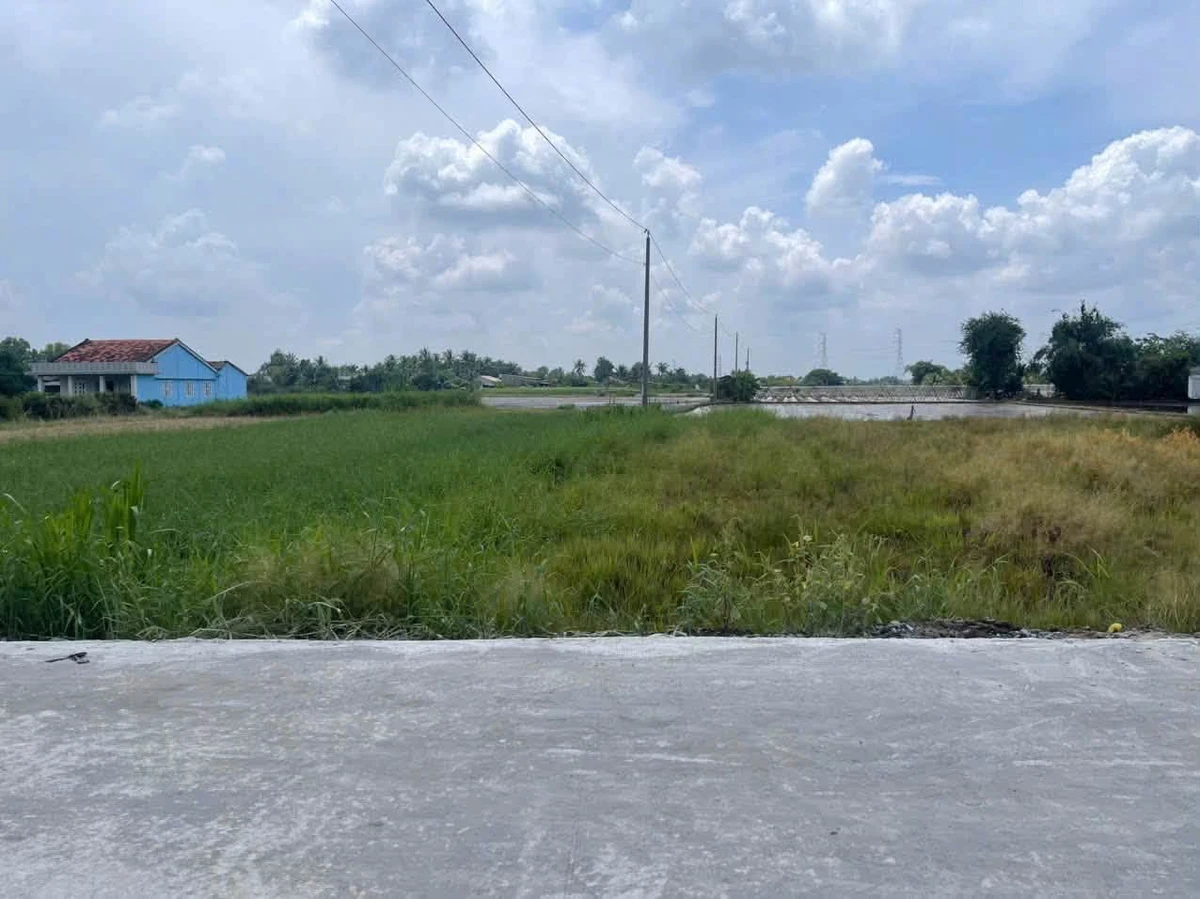 Bán đất thổ cư mặt tiền Huỳnh Ngọc Xinh Tân Trụ 480-650 triệu - Ảnh 1
