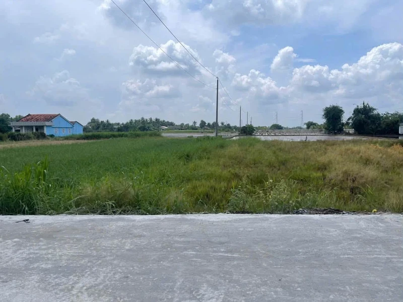 Bán đất thổ cư mặt tiền Huỳnh Ngọc Xinh Tân Trụ 480-650 triệu