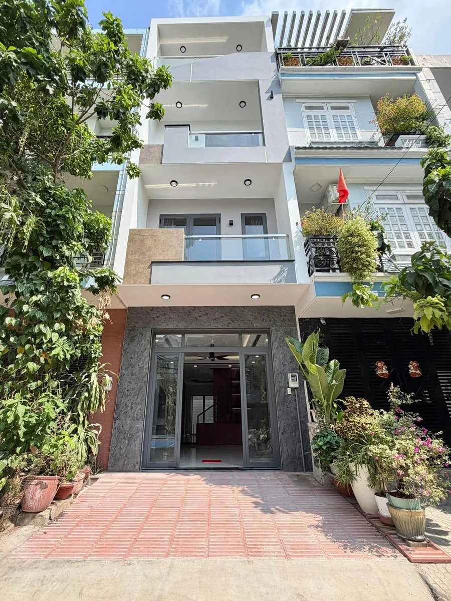 Bán nhà 4 tầng 60m2 view công viên Bình Thạnh 14.8 tỷ - Ảnh 1