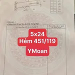 Bán đất hẻm thông 120m² Y Moan, Quận 12 - Ảnh thu nhỏ 3