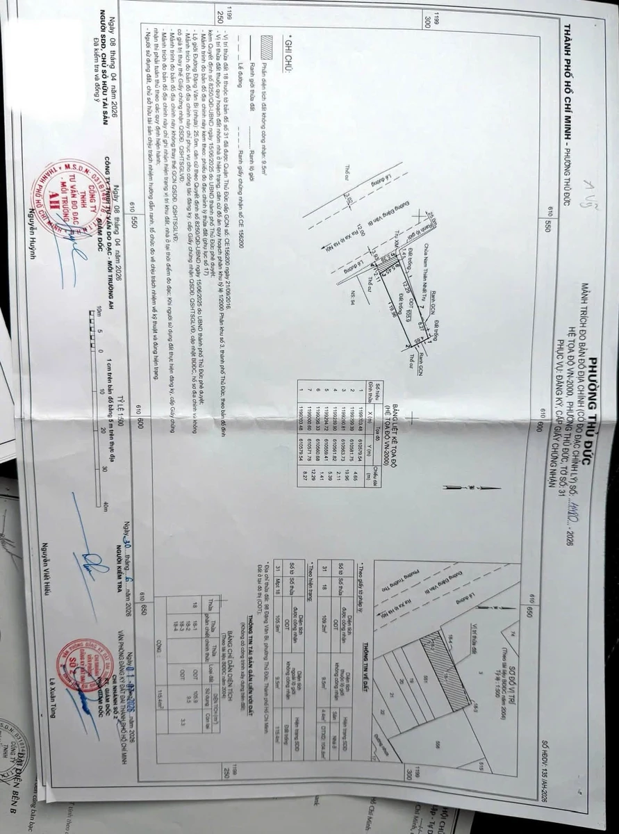 Bán đất mặt tiền Đặng Văn Bi Thủ Đức 115,4m2 - Ảnh thu nhỏ 2