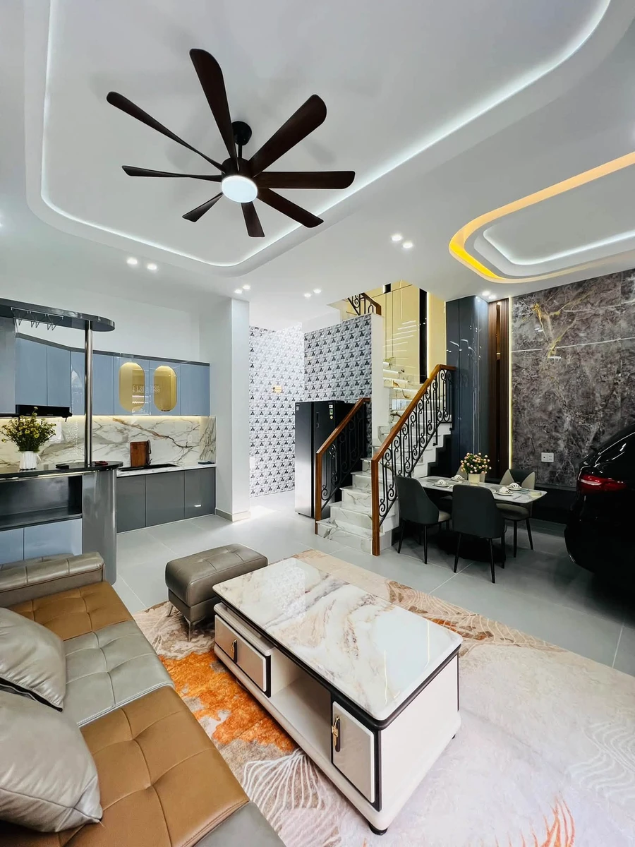 Bán nhà 4 tầng Gò Vấp, Phan Huy Ích, 6x11m, 7 tỷ - Ảnh thu nhỏ 4