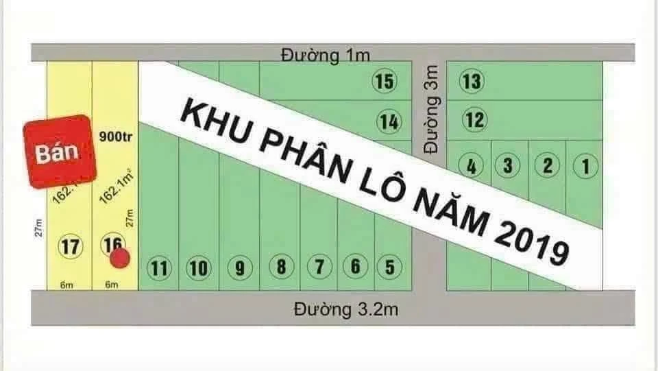 Bán đất 160m² Bình Phú, thổ cư 100%, 819 triệu - Ảnh 1