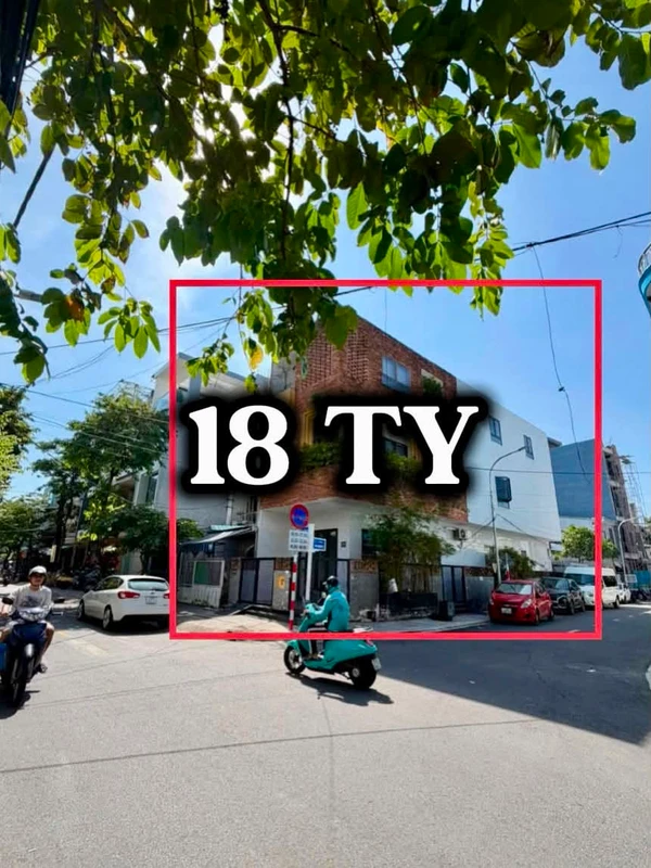 Nhà 3 tầng 5PN 112.5m² mặt tiền góc, Đà Nẵng 18.5 tỷ
