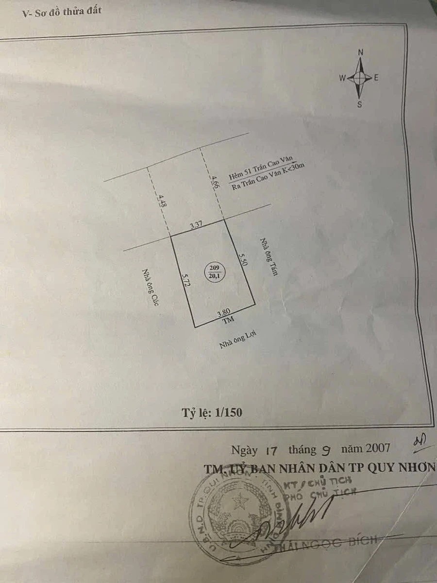 Bán nhà 2PN Trần Cao Vân Quy Nhơn 60m2 gần biển 1,65 tỷ - Ảnh thu nhỏ 3