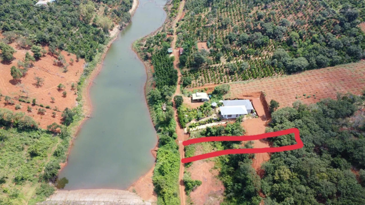 Đất view hồ thủy lợi Gia Nghĩa Đắk Nông thích hợp tích sản, nghỉ dưỡng. - Ảnh 1