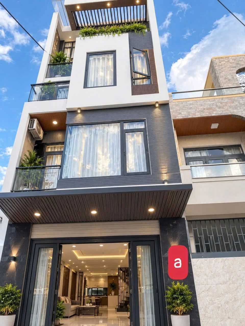 Bán nhà 4 tầng mặt tiền Phùng Chí Kiên, Thanh Khê, Đà Nẵng, 75m2, giá 6,5 tỷ - Ảnh 1
