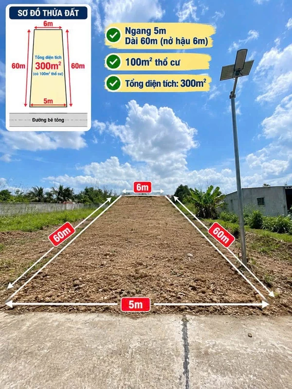 Bán đất nền 100m² Minh Long 2, Đồng Nai, 600 triệu