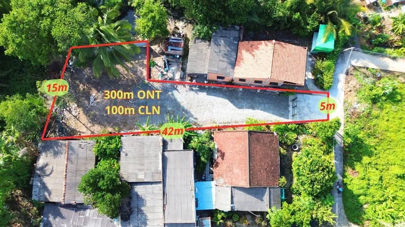 Bán đất 400m² nở hậu, mặt tiền đường bê tông, Thạnh Đức, Bến Lức, Long An