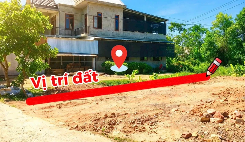 Bán đất hai mặt tiền đường Cao Văn Khánh, Hương An, Huế, 199m², 1,9 tỷ