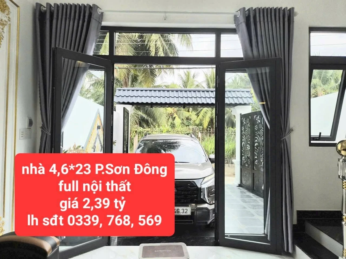 Bán nhà Sơn Đông 4,6x23 (106 m²) giá 2,39 tỷ - Ảnh thu nhỏ 2