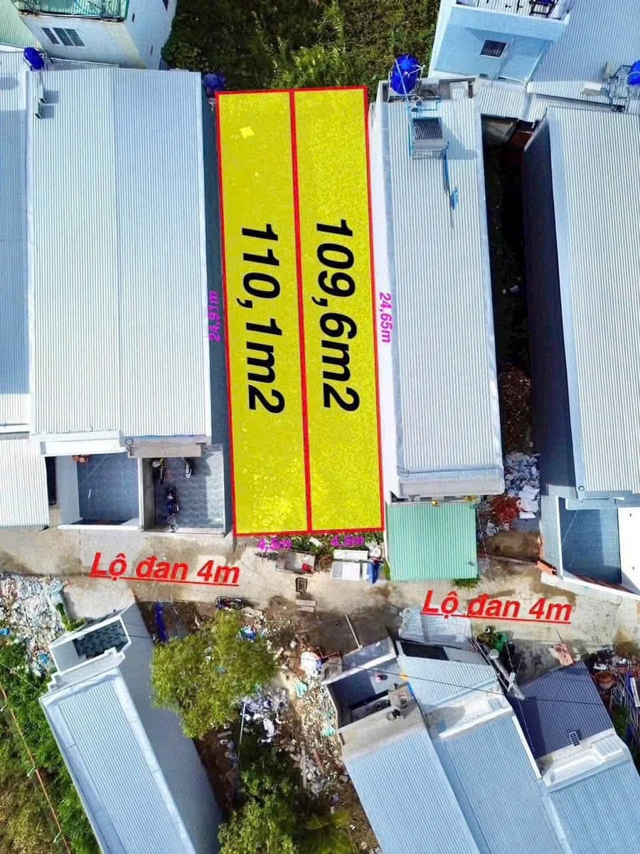 Bán 2 nền đất liền kề Trương Định, An Giang, 112.5m², 1 tỷ 100 triệu - Ảnh thu nhỏ 3