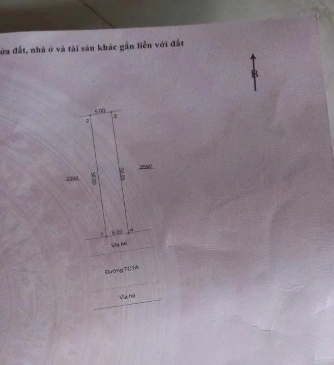 Bán đất 150m² Mỹ Phước 1, Bến Cát, Bình Dương 1.6 tỷ - Ảnh thu nhỏ 4