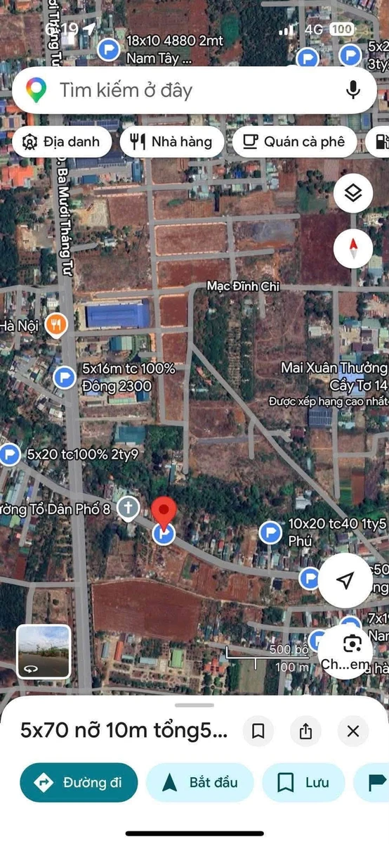 Bán đất mặt tiền 530m2 Tân Tiến Bình Chánh 4 tỷ 5 - Ảnh thu nhỏ 4