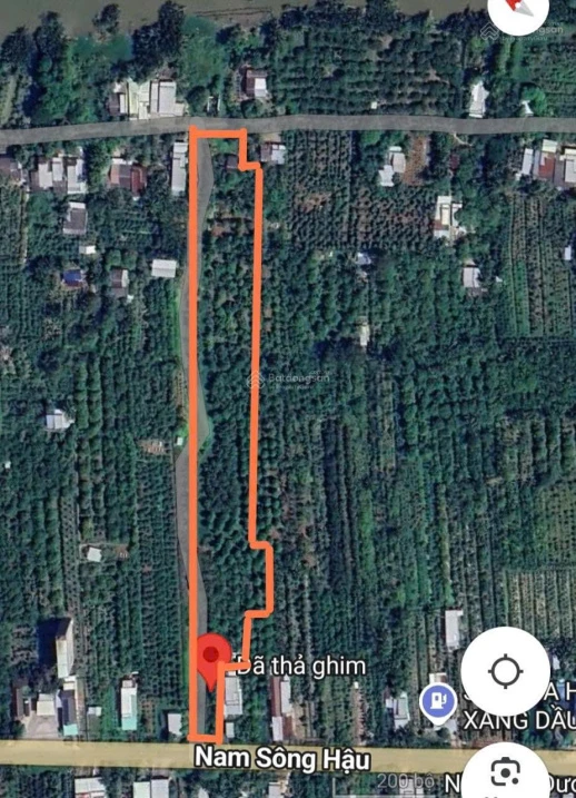 Ngân hàng thanh lý đất mặt tiền QL Nam Sông Hậu